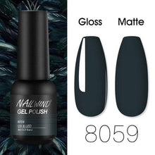 将图片加载到图库查看器,Colorful Glossy Gel Nail Polish 8ml Modern Permanent UV LED Nails Gel Luxury Fashion For Women and Girls Shine Design