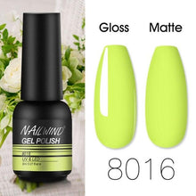 将图片加载到图库查看器,Colorful Glossy Gel Nail Polish 8ml Modern Permanent UV LED Nails Gel Luxury Fashion For Women and Girls Shine Design