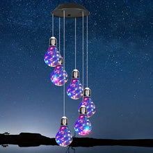 将图片加载到图库查看器,Colorful Lights Solar Wind Chimes for Outside