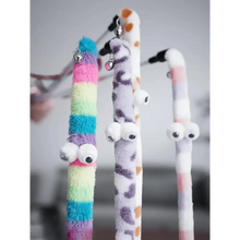 Load image into Gallery viewer, Colorful Rod Wand Feather Teaser Exerciser For Cats Soft Funny Interactive Toy For Pets Cute Cat Accessories