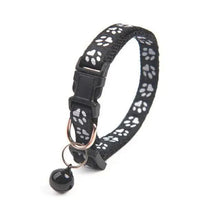Load image into Gallery viewer, Colorful Super Soft Nylon Pet Adjustable Collars Cute Print Collar Stylish Footprint Pets Necklace Collars For Dogs