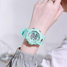 Load image into Gallery viewer, Colour Girls Watches Minimalist Fashion Stylish Waterproof Digital Children Watch Kids Digital Watches For Girls Boys Waterproof Multi-Functional Wristwatches For Children