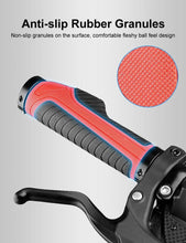 将图片加载到图库查看器,Comfortable Bicycle Handlebars Grip Handles Rubber Integrated Handle Bar Shockproof Anti-Slip Racing Road Bike Grip Anti-Slip Well-Functional Stylish Design Suitable For Performance And Long Riding