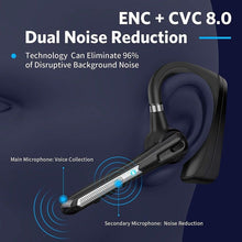 将图片加载到图库查看器,Comfortable Bluetooth Earpiece Wireless Earphone Bluetooth 5.0 Handsfree Earpiece Noise Cancelling HiFi Headset With Dual HD Mic For All Smart Phones Ear Wireless Bluetooth Sport Lightweight Headphones With Case Standby Time For Business Workout Driving