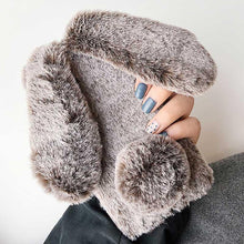 Load image into Gallery viewer, Comfortable Bunny Funny Women Phone Cover For iPhone 12 mini 11 Pro Max Hairy Cute Rabbit Animal Case For iPhone XS MAX XR Soft Lightweight Phone Cover Girl Gifts