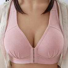 Load image into Gallery viewer, Comfortable Seamless Bra For Women Fashion Push Up Bras Wire Free Lingerie Full Cup Bralette Cotton Underwear Brassiere Front Closure