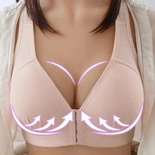 Load image into Gallery viewer, Comfortable Seamless Bra For Women Fashion Push Up Bras Wire Free Lingerie Full Cup Bralette Cotton Underwear Brassiere Front Closure