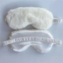Load image into Gallery viewer, Comfortable Soft Plush Sleep Eye Mask Sleeping Masks Night Eyeshade Women Traveling Eye Patch Cute Design Cozy Fluffy Eye Mask