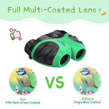 将图片加载到图库查看器,Compact High Resolution Shockproof Binoculars for Kids