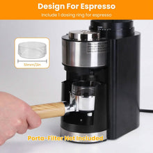 将图片加载到图库查看器,Conical Bur Coffee Bean Electric Grinder with 25 Grind Settings