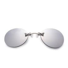 Load image into Gallery viewer, Convenient And Lightweight Sun Protection Sunglasses New Clip On Nose Glasses New Round Rimless Matrix Shape Sunglasses For Men & Women Mini Frameless Vintage Sunglasses For men