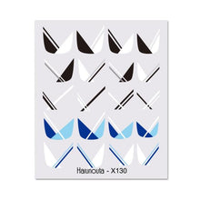 将图片加载到图库查看器,Cool Geometrics Pattern Water Decals Stickers Flower Leaves Slider For Nails Spring Summer Nail Art Decoration Tattoos Women Nail Art Stickers Water Transfer Decals Design Nail Art Supplies Manicure Acrylic Nail Foil Stencils Decorations