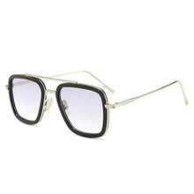 Load image into Gallery viewer, Cool Glasses Modern Elegant Cosplay Vintage Retro Sunglasses Vintage Aviator Square Sunglasses for Men Gold Frame Retro Classic Sunglasses
