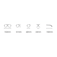 Load image into Gallery viewer, Cool Glasses Modern Elegant Cosplay Vintage Retro Sunglasses Vintage Aviator Square Sunglasses for Men Gold Frame Retro Classic Sunglasses