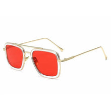 Load image into Gallery viewer, Cool Glasses Modern Elegant Cosplay Vintage Retro Sunglasses Vintage Aviator Square Sunglasses for Men Gold Frame Retro Classic Sunglasses