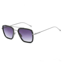 Load image into Gallery viewer, Cool Glasses Modern Elegant Cosplay Vintage Retro Sunglasses Vintage Aviator Square Sunglasses for Men Gold Frame Retro Classic Sunglasses