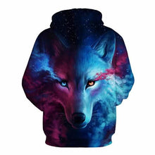 将图片加载到图库查看器,Cool Print Autumn Winter Hoodie