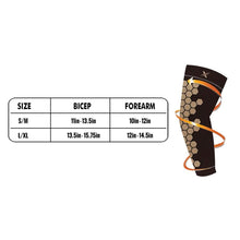 Load image into Gallery viewer, Copper Infused Arm Compression Elbow Support Sleeves
