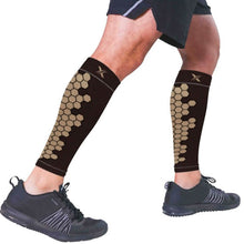 Load image into Gallery viewer, Copper Infused High Performance Compression and Support Calf Sleeves