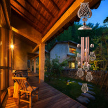 Load image into Gallery viewer, Copper Wind Chimes Outdoor Classic Wind Chimes Memorial Wind Chime Gifts for Grand Mother Garden Yard Decor Gift