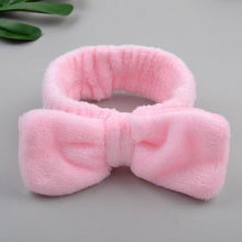 将图片加载到图库查看器,Coral Fleece Soft Headband Cross Top Knot Hairband Elastic Hair Band For Women Girls Wash Face Turban Headwear Gorgeous Hair Accessories For Women