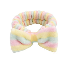 将图片加载到图库查看器,Coral Fleece Soft Headband Cross Top Knot Hairband Elastic Hair Band For Women Girls Wash Face Turban Headwear Gorgeous Hair Accessories For Women