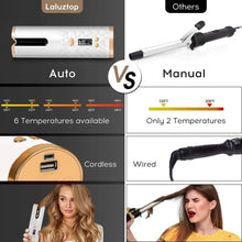 将图片加载到图库查看器,Cordless Automatic Portable Ceramic Barrel Hair Curler