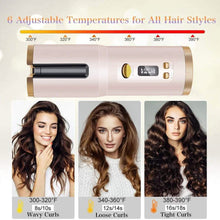 将图片加载到图库查看器,Cordless Automatic Portable Ceramic Barrel Hair Curler