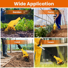 Load image into Gallery viewer, Cordless Electric Garden Tiller Cultivator With 20V Rechargeable Battery