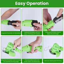 将图片加载到图库查看器,Cordless Rechargeable Grass Trimmer