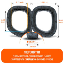 Load image into Gallery viewer, Corsair HS80 Earpads - WC FreeZe Cooling Gel