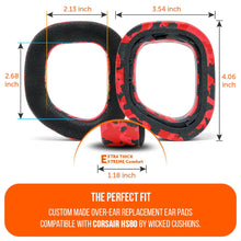Load image into Gallery viewer, Corsair HS80 Earpads - WC FreeZe Cooling Gel
