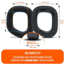 Load image into Gallery viewer, Corsair HS80 Earpads - WC FreeZe Cooling Gel