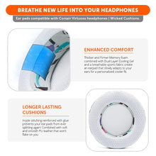 Load image into Gallery viewer, Corsair Virtuoso Earpads - WC FreeZe Cooling Gel