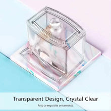 Load image into Gallery viewer, Cotton Swab Holder Cotton Ball Dispenser Organizer Clear Storage Containers