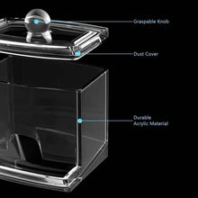 Load image into Gallery viewer, Cotton Swab Holder Cotton Ball Dispenser Organizer Clear Storage Containers