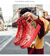 将图片加载到图库查看器,Couple Fashion High Quality Mens Sneakers Women Classic Multicolor Casual Shoes Spring Autumn Vulcanized Mens Sports Walking Jogging Non Slip Athletic Mens Sneakers