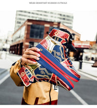 将图片加载到图库查看器,Couple Fashion High Quality Mens Sneakers Women Classic Multicolor Casual Shoes Spring Autumn Vulcanized Mens Sports Walking Jogging Non Slip Athletic Mens Sneakers