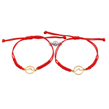 将图片加载到图库查看器,Couple Magnets Bracelets Ocean Waves Charm Pinky Promise Bracelets Adjustable For Women Men Friendship Valentine's Day Couple Bracelet For Women Love Friendship Rope Braided Distance Bangle Magnetic Bracelets Paired Jewelry Bracelet