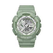 Load image into Gallery viewer, Couple Watch Fashion Strap Practical Waterproof Multifunctional Digital Wristwatch Dual Display Men's Digital Watch Military Watch Daily Sports Large Dial Men's Wrist Watch