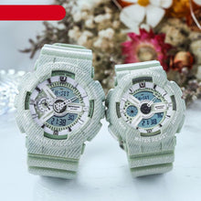 Load image into Gallery viewer, Couple Watch Fashion Strap Practical Waterproof Multifunctional Digital Wristwatch Dual Display Men's Digital Watch Military Watch Daily Sports Large Dial Men's Wrist Watch