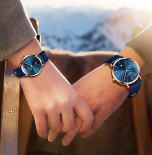 将图片加载到图库查看器,Couple Watches Popular Casual Quartz Women Men Watch Clock Boys Girls Ultra Thin Leather Wristwatch Minimalist Analog Quartz Ultra Thin Watches Leather Strap Fashion Casual Date Watch Waterproof Wrist Watch