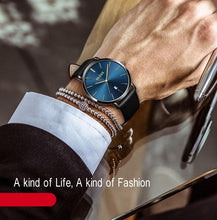 将图片加载到图库查看器,Couple Watches Popular Casual Quartz Women Men Watch Clock Boys Girls Ultra Thin Leather Wristwatch Minimalist Analog Quartz Ultra Thin Watches Leather Strap Fashion Casual Date Watch Waterproof Wrist Watch