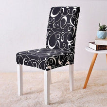 将图片加载到图库查看器,Covers for Dining Room Seat Protector Stretch Removable Printed Chair Cover Elastic Seat Chair Covers Removable And Washable Stretch Banquet Hotel Dining Room Washable Furniture Chair for Kids Pets Home Ceremony Banquet Wedding Party