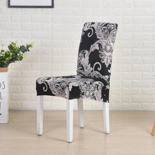 将图片加载到图库查看器,Covers for Dining Room Seat Protector Stretch Removable Printed Chair Cover Elastic Seat Chair Covers Removable And Washable Stretch Banquet Hotel Dining Room Washable Furniture Chair for Kids Pets Home Ceremony Banquet Wedding Party