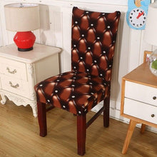 将图片加载到图库查看器,Covers for Dining Room Seat Protector Stretch Removable Printed Chair Cover Elastic Seat Chair Covers Removable And Washable Stretch Banquet Hotel Dining Room Washable Furniture Chair for Kids Pets Home Ceremony Banquet Wedding Party
