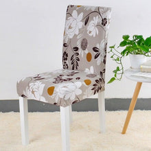 将图片加载到图库查看器,Covers for Dining Room Seat Protector Stretch Removable Printed Chair Cover Elastic Seat Chair Covers Removable And Washable Stretch Banquet Hotel Dining Room Washable Furniture Chair for Kids Pets Home Ceremony Banquet Wedding Party