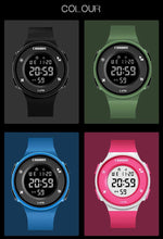 Load image into Gallery viewer, Creative Design Boys Watches Waterproof Unique Removable Strap Watch For Mens Led Digital Wrist Watches Sports Large Face Waterproof Wrist Watches For Men With Stopwatch Alarm