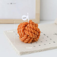 Load image into Gallery viewer, Creative Handmade Wool Ball Candle Scented Candle Hand Poured Scented Handmade Candle Decorative Candle For Bedroom Bathroom Aromatherapy Candle Gift Box Essential Oil Scented Candle Home Decoration