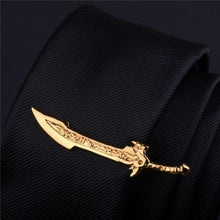 将图片加载到图库查看器,Creative Metal Necktie Bar Formal Shirt Classic Men Tie Clips Elegant Fashion Formal Professional Simple Tie Bar Clips Beautiful Designs Wedding Ceremony Gold Tie Pin Unisex Party Gifts Fashion Tie Clips